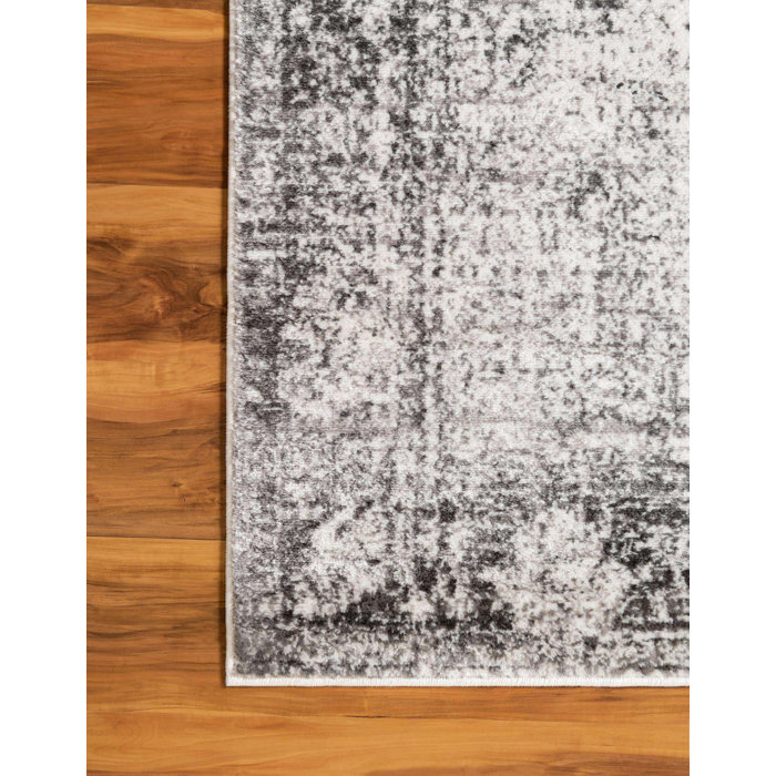 Mistana™ Brandt Machine Woven / Power Loomed Performance Beige/Gray Rug & Reviews Wayfair